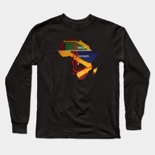 ADOS; American Descendants of Slaves/ Survivors Long Sleeve T-Shirt